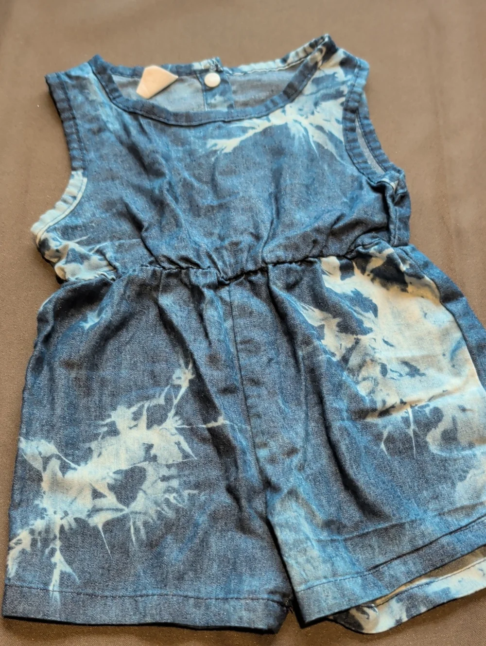 Bundle of Eight Baby Girl Items Dress, Rompers, Sleeper Size 6M and 6-9M